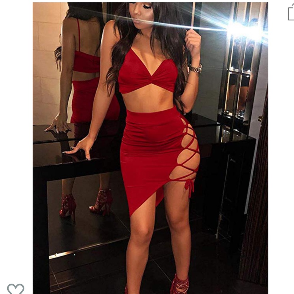 Sexy two piece outfit